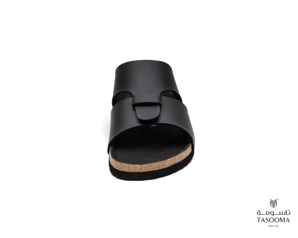 P نعال مريح  من تاسومة 25001 - BLACK
