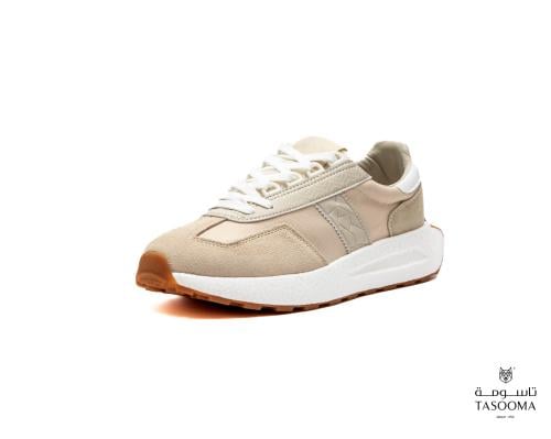 P حذاء رياضى من تاسومة 13003 - BEIGE-W
