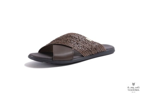 p نعال اسباني من تاسومة 3074-22002 / Brown