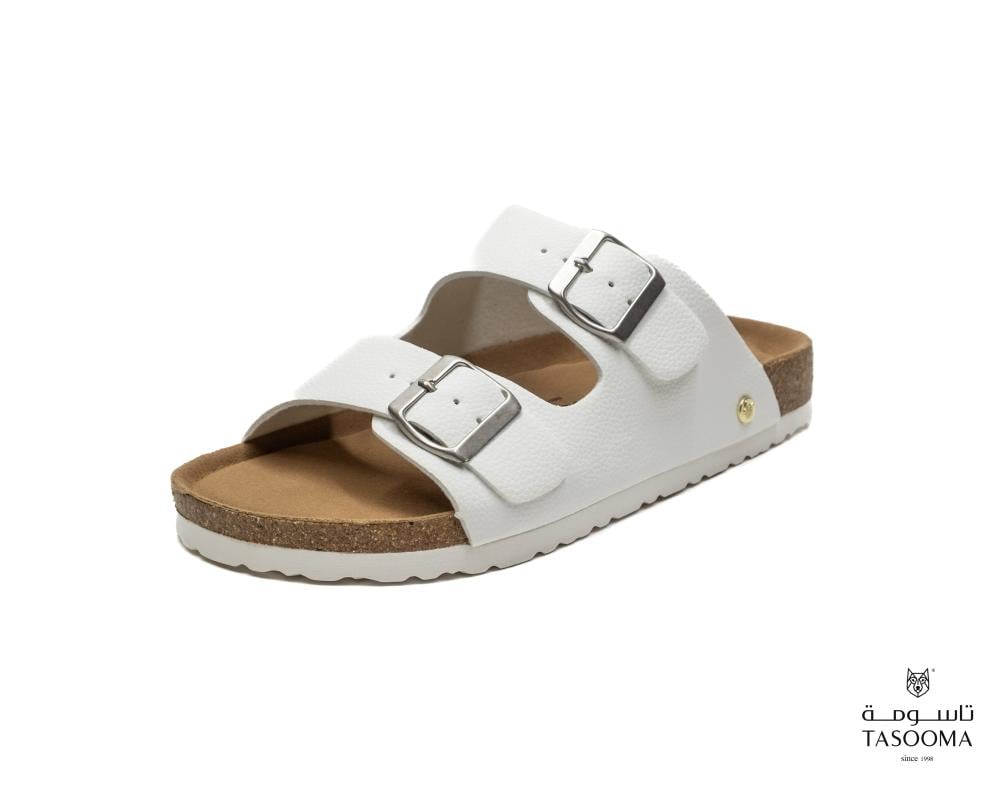 P نعال مريح من تاسومة 25002 - WHITE