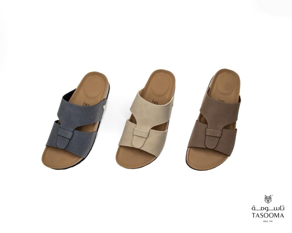 P نعال مريح  من تاسومة 25001 - BLACK