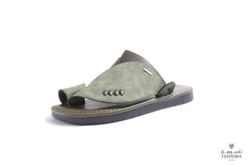 P حذاء شرقي من تاسومة 24002 / Olive