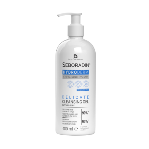 جل غسول الجسم سيبورادين هيدروديرم 400مل | Seboradin Hydroderm Delicate Cleansing Gel 400ml
