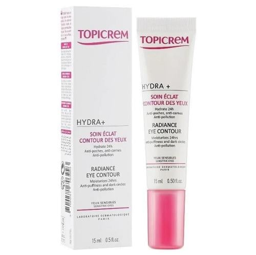 توبيكريم رادينيس اي كنتور للهالات السوداء وانتفاخ محيط العين | Topicrem Radiance Eye Contour 15ml