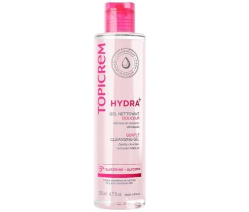 توبيكريم جل منظف ومرطب للبشرة الجافة | Topicrem Gentle Cleansing Gel 200ml