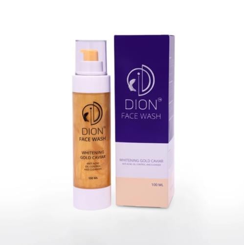 دايون غسول الوجه بالكافيار والذهب لتفتيح البشرة | Dion Whitening Gold Caviar Face Wash 100 ml