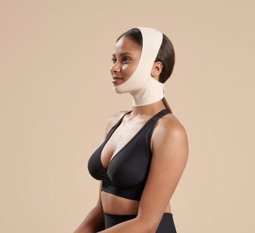 FM100 - Double Chin Garments Size XLarge | مشد لغلوغ مقاس XL