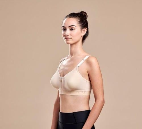 للتصغير و الشد - مقاس 36 | B09Z BRA WITH ZIPPER (BIEGE) W/O COMPRESSION SIZE 36