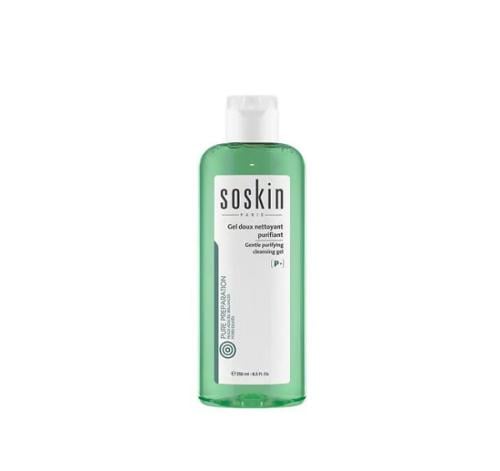 سوسكن غسول منظف للوجهة للبشرة الدهنية 250 مل | Soskin Gentle Purifying Cleansing Gel 250 ml