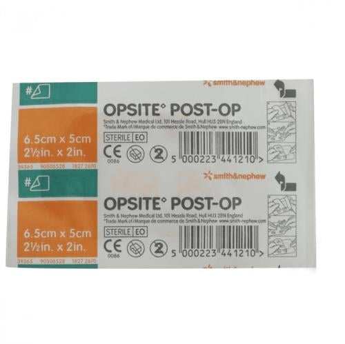 اوبسيت لصقة ما بعد العمليات - 1 قطعة | Opsite Post-Op 6.5X5 Cm - 1 Pc