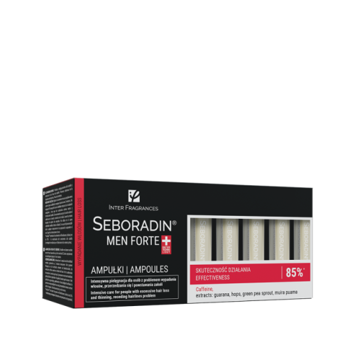 أمبولات سيبورادين مين لنمو الشعر للرجال 14*5.5 مل | Seboradin Men Forte Ampoules 14x5.5ml