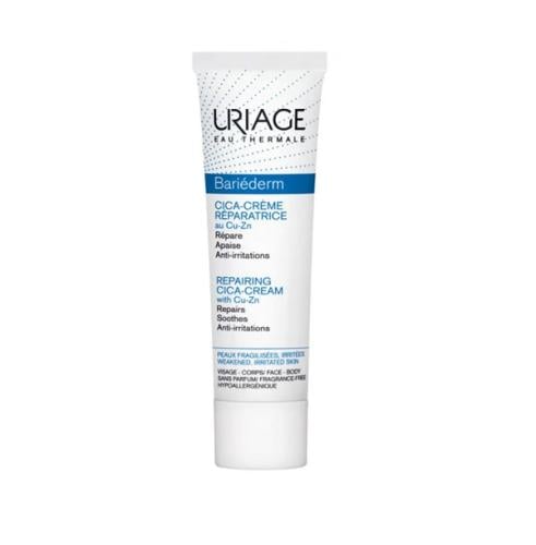 يورياج باريديرم سيكا - كريم بالنحاس والزنك 100 مل | Uriage Bariederm Cica - Cream With Cu-Zn 100 ML
