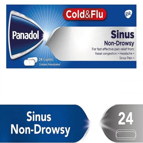 Panadol-Sinus Caplet 24pcs | بانادول سينس 24 قرص
