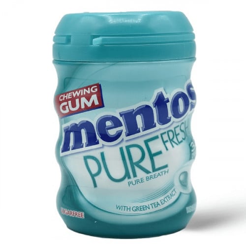 منتوس بيور علك فريش - 32 قطعة | Mentos Wintergreen Chewing Gum 32s