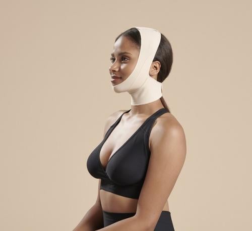 FM100 - Double Chin Garments Size Medium | مشد لغلوغ مقاس Medium