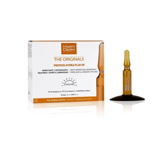 مارتيديرم بروتيوس هيدرا مع واقي الشمس 10 امبولات | Martiderm Proteos Hydra Plus Sp 10 Ampoules