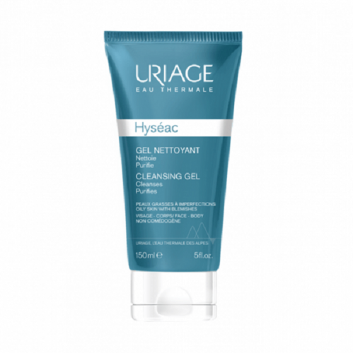 Uriage Hyseac Cleansing Gel For Oily Skin 150 ml | يورياج ايزياك غسول جل للبشرة الدهنية و المختلطة 150 مل