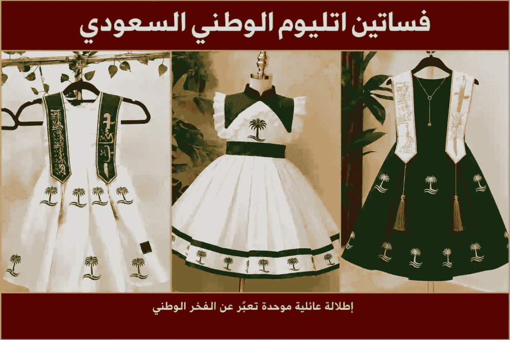 فساتين اليوم الوطني السعودي 96: دليل شامل لاختيار الفستان المناسب