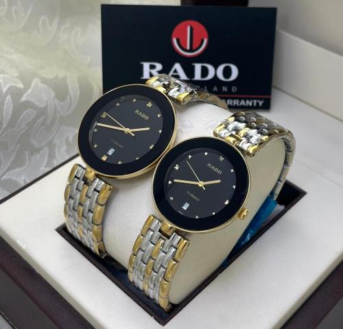 طقم ساعات Rado رجالي ونسائي