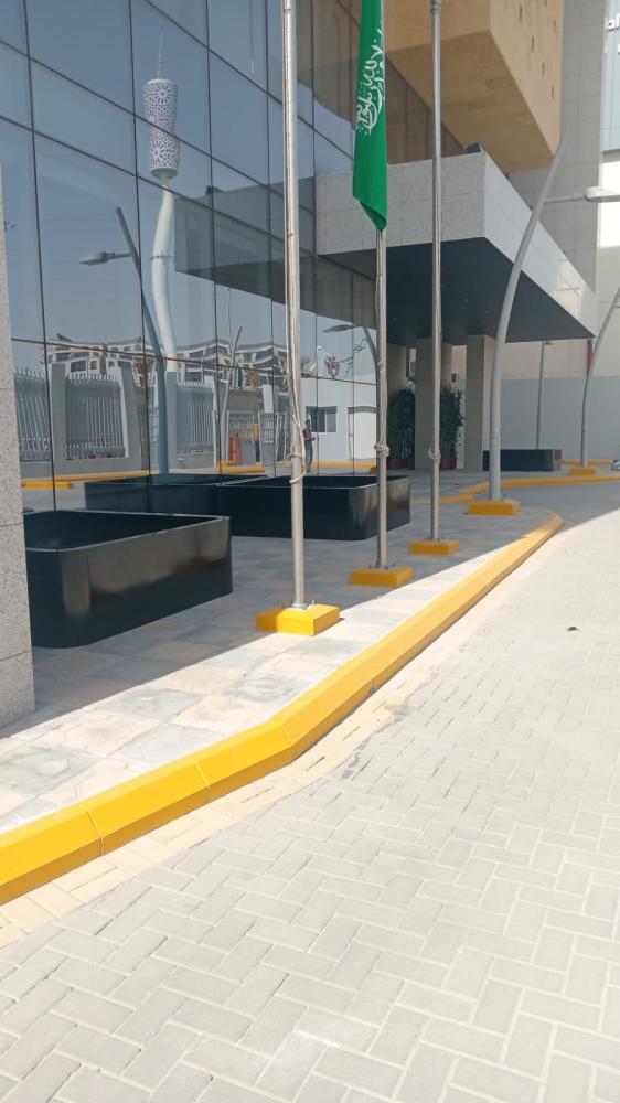 حوض زراعي مستطيل كبير