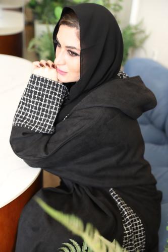 عباية شتوية شموة تطريز جوانب