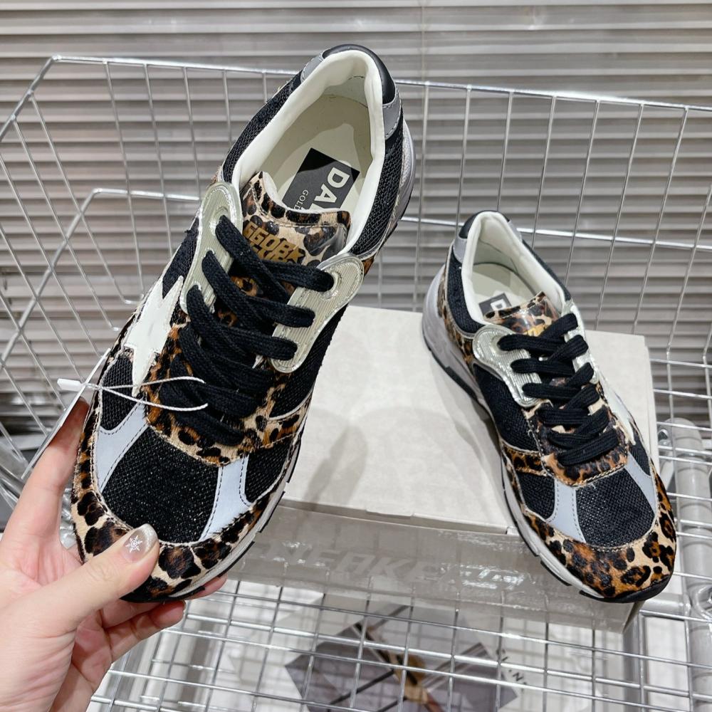 Dad sneakers leopard shop