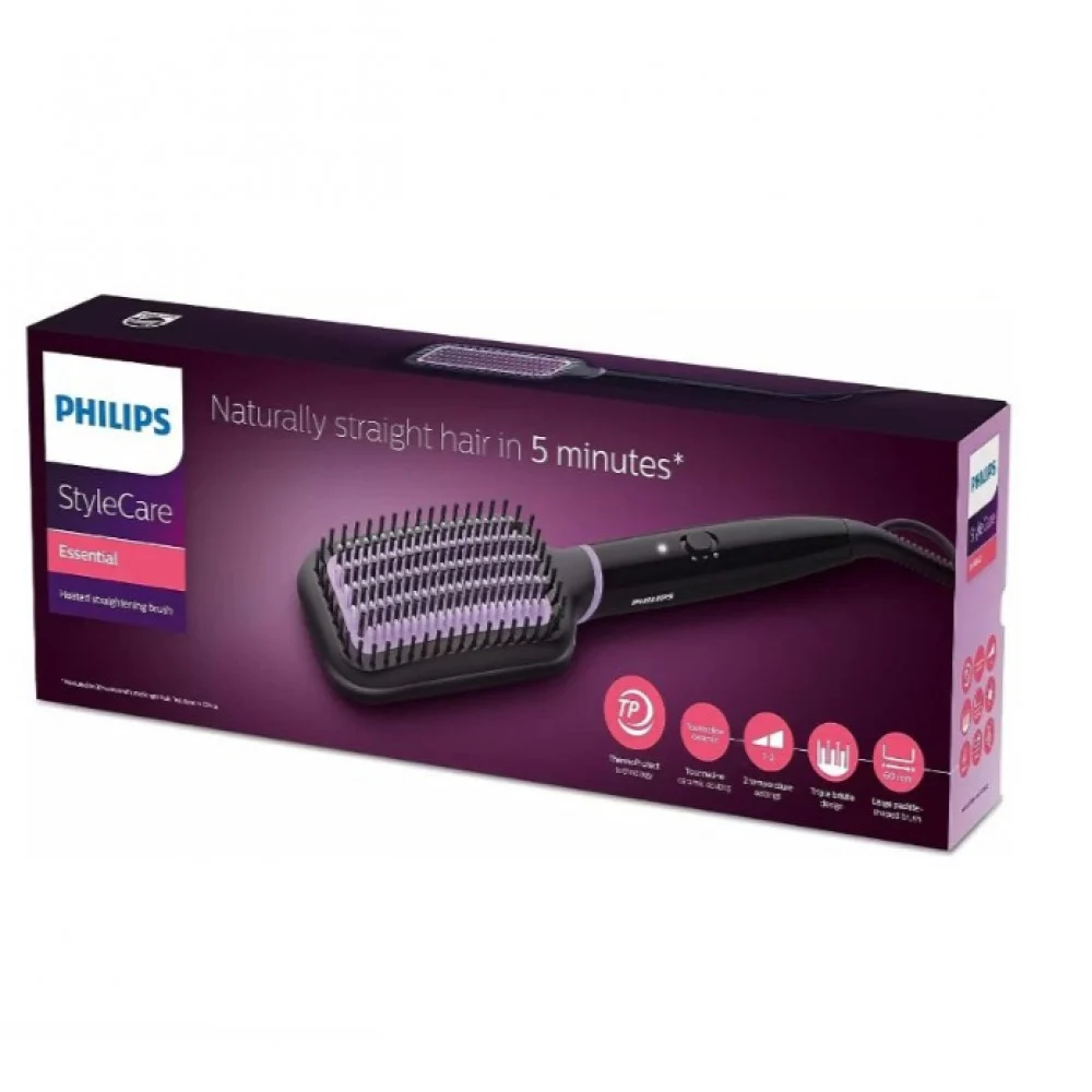 فرشاة مسخّنة لتمليس الشعر BHH880/03 من فيليبس