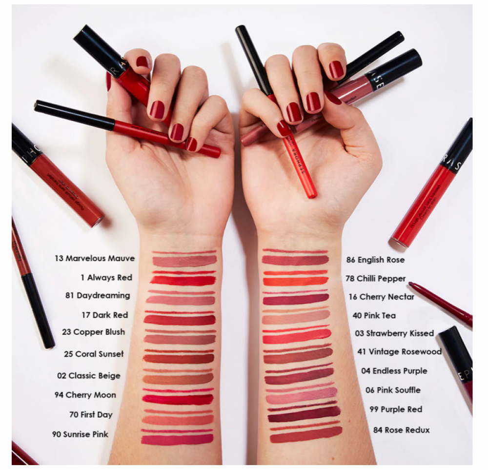 روج من سيفورا  كريم ليب ستين فينتاج روز وود - 41