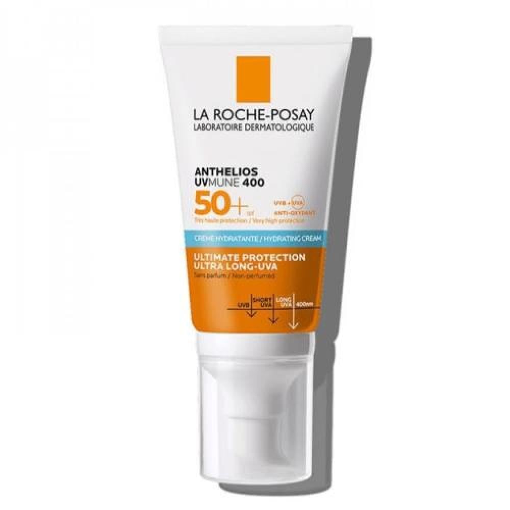 كريم واقي الشمس المرطب أنثيليوس يوفي ميون 400 SPF50+ لاروش بوزيه- 50مل