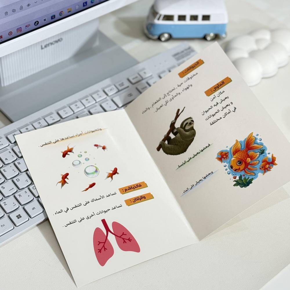 مطوية pdf الحيوانات وحاجاتها علوم - أولى إبتدائي