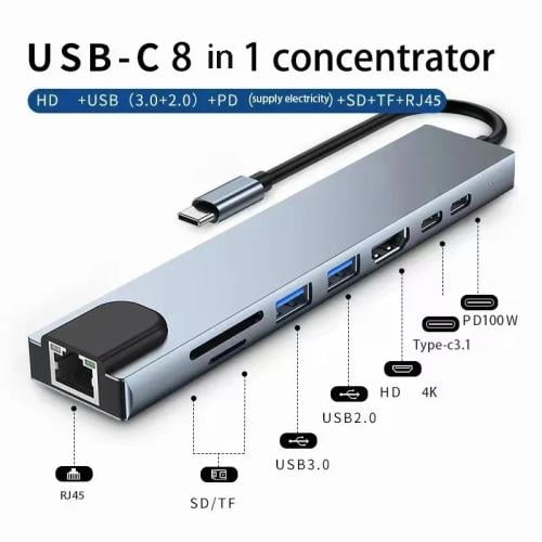 usb8 (3 in 1 )