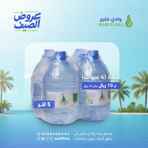 عرض الصيف - 4 عبوات (5 لتر )