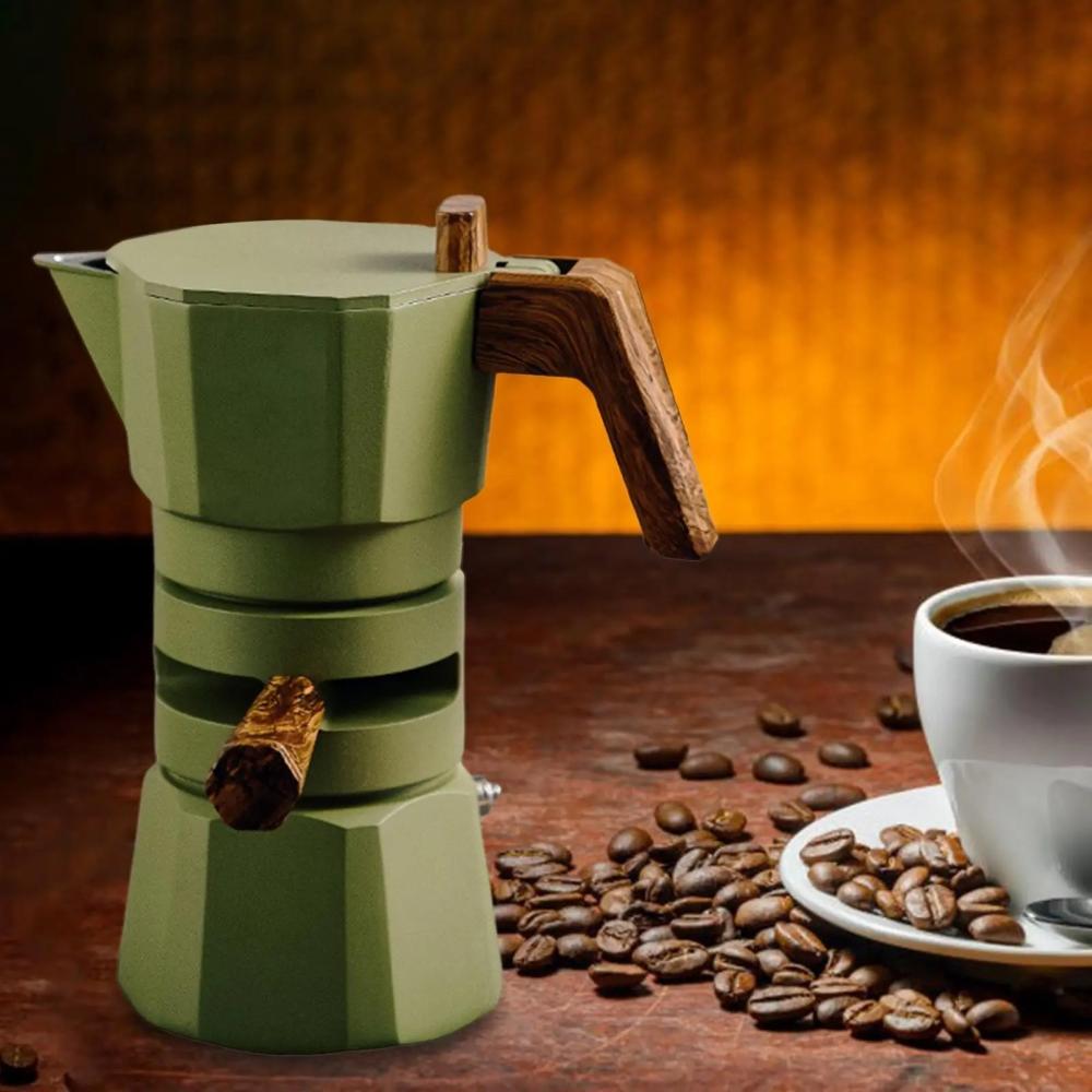 120 مللي صانع القهوة الأواني موقد اسبريسو