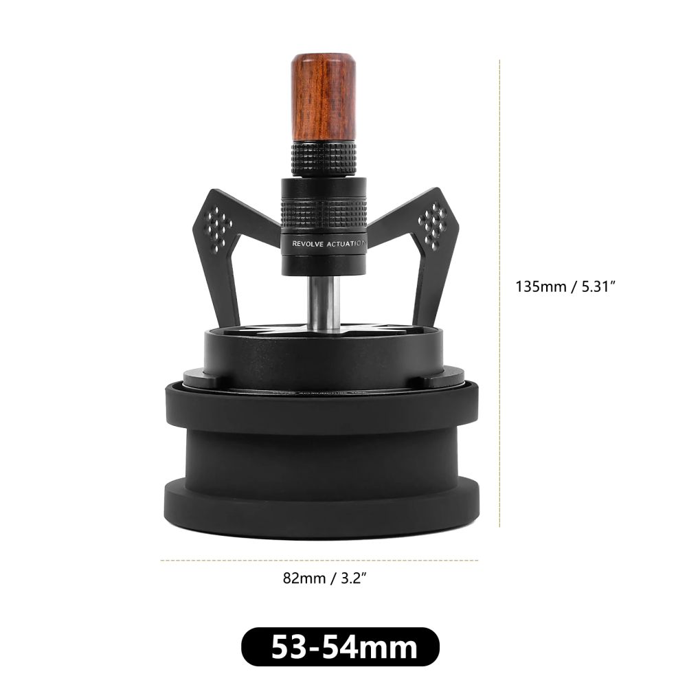 محرّك إسبريسو من IKAPE مع حامل ، أداة توزيع باريستا ، أدوات دوارة WDT ، محرّك إسبريسو مع حامل ، قهوة ، 8 إبر