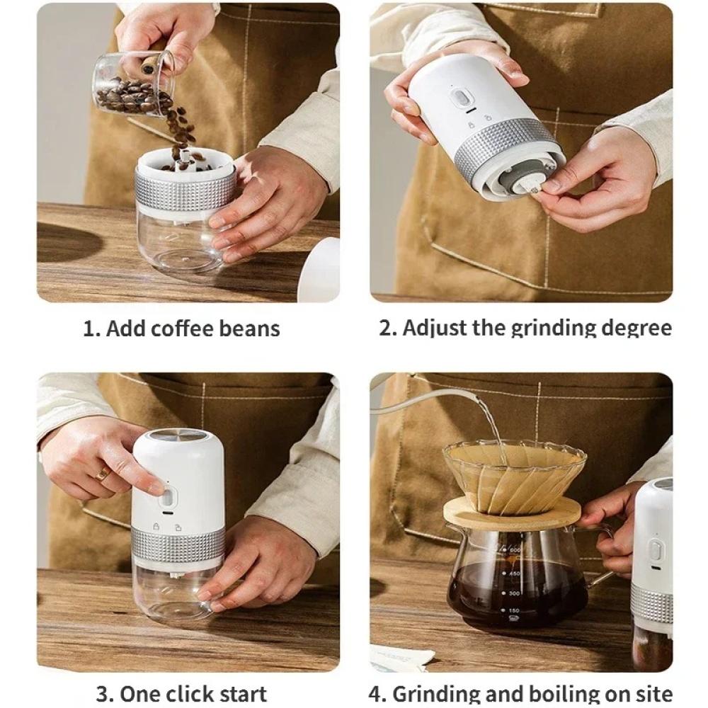 مطحنة القهوة الكهربائية USB شحن عالية الجودة