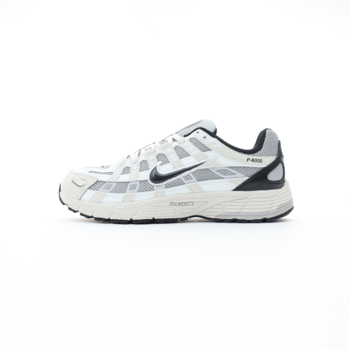 Nike P6000 Silver Tone White Sneakers Sneakers
