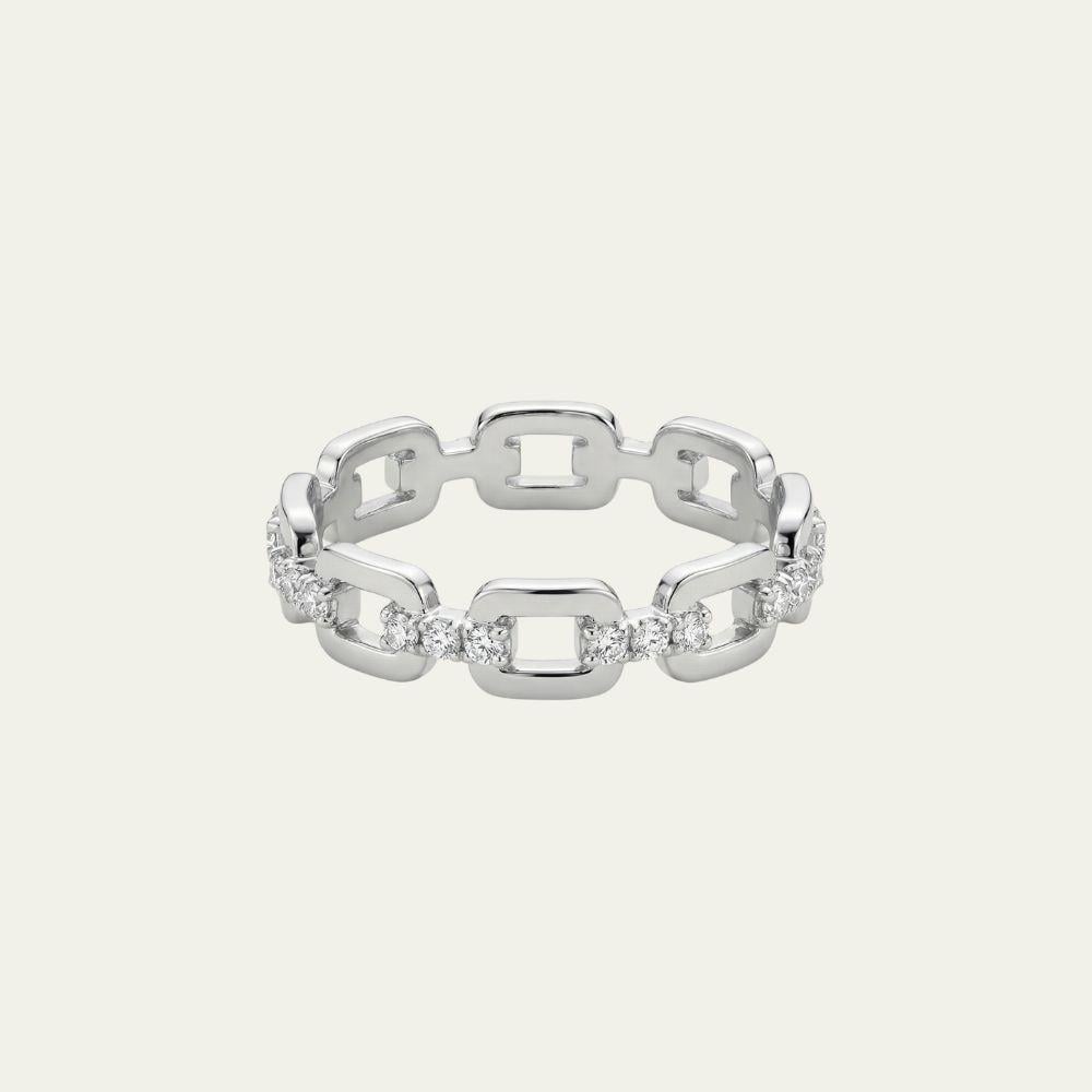 [R003] خاتم من الفضة مزين بالزركون