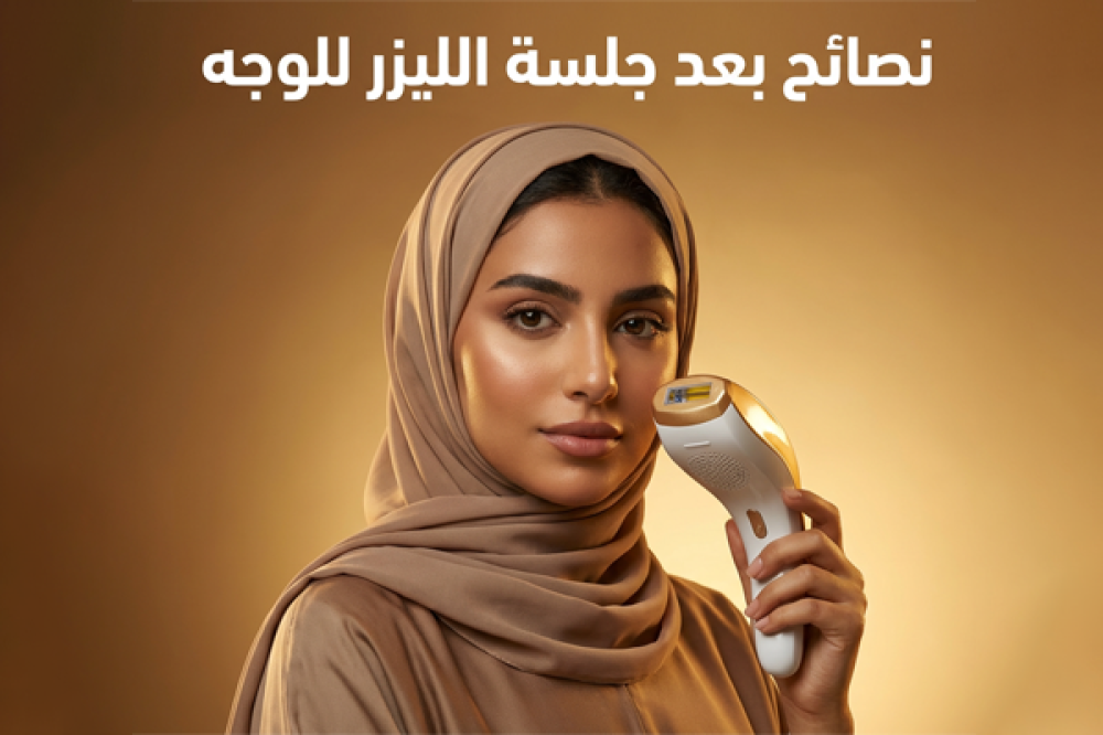 نصائح بعد جلسة الليزر للوجه