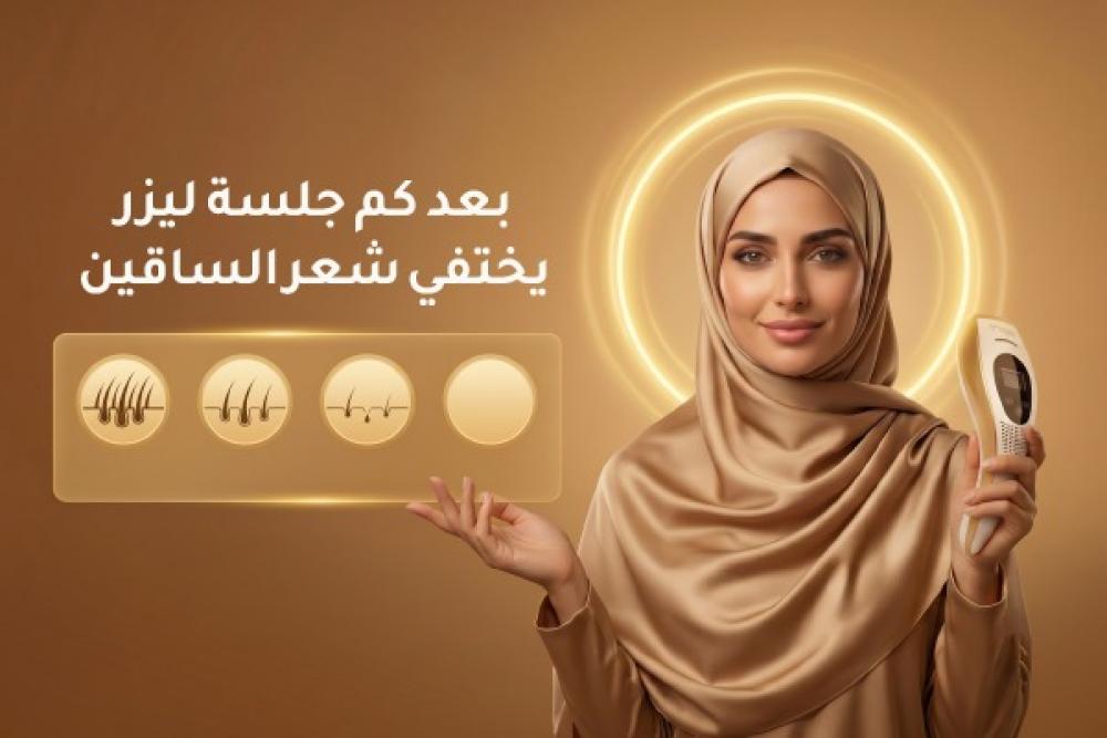 بعد كم جلسة ليزر يختفي شعر الساقين