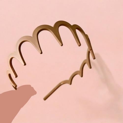 طوق شعر بأسنان عريضة