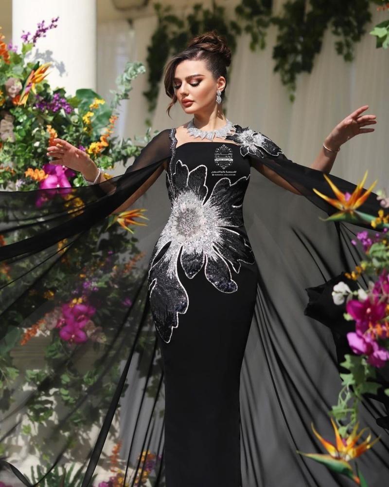 فستان سهره طويل باربي لونين