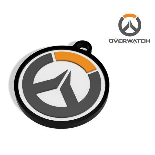 ميدالية شعار لعبة Overwatch