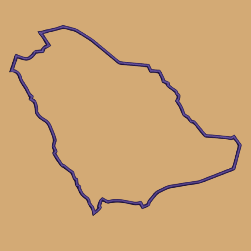 تصميم خريطة المملكة 10 19 سم