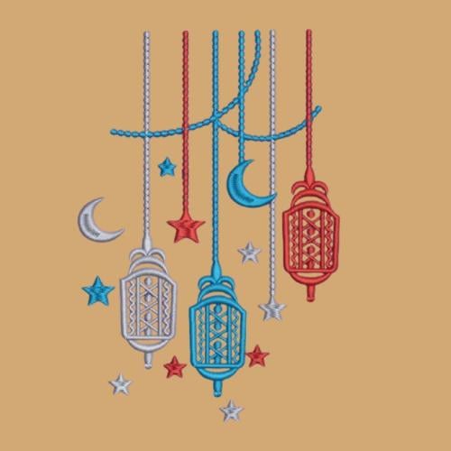 تصميم فوانيس رمضان 14*20 سم