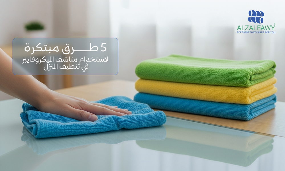 5 طرق مبتكرة لاستخدام مناشف الميكروفايبر في تنظيف المنزل