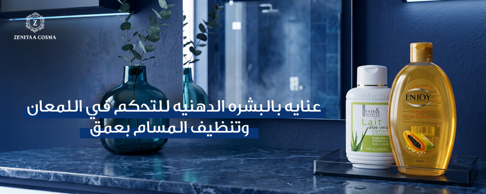 عنايه بالبشره الدهنيه