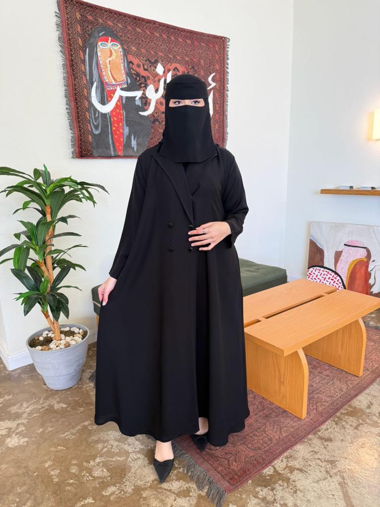 عباية رقم450 + طرحه مجانًا