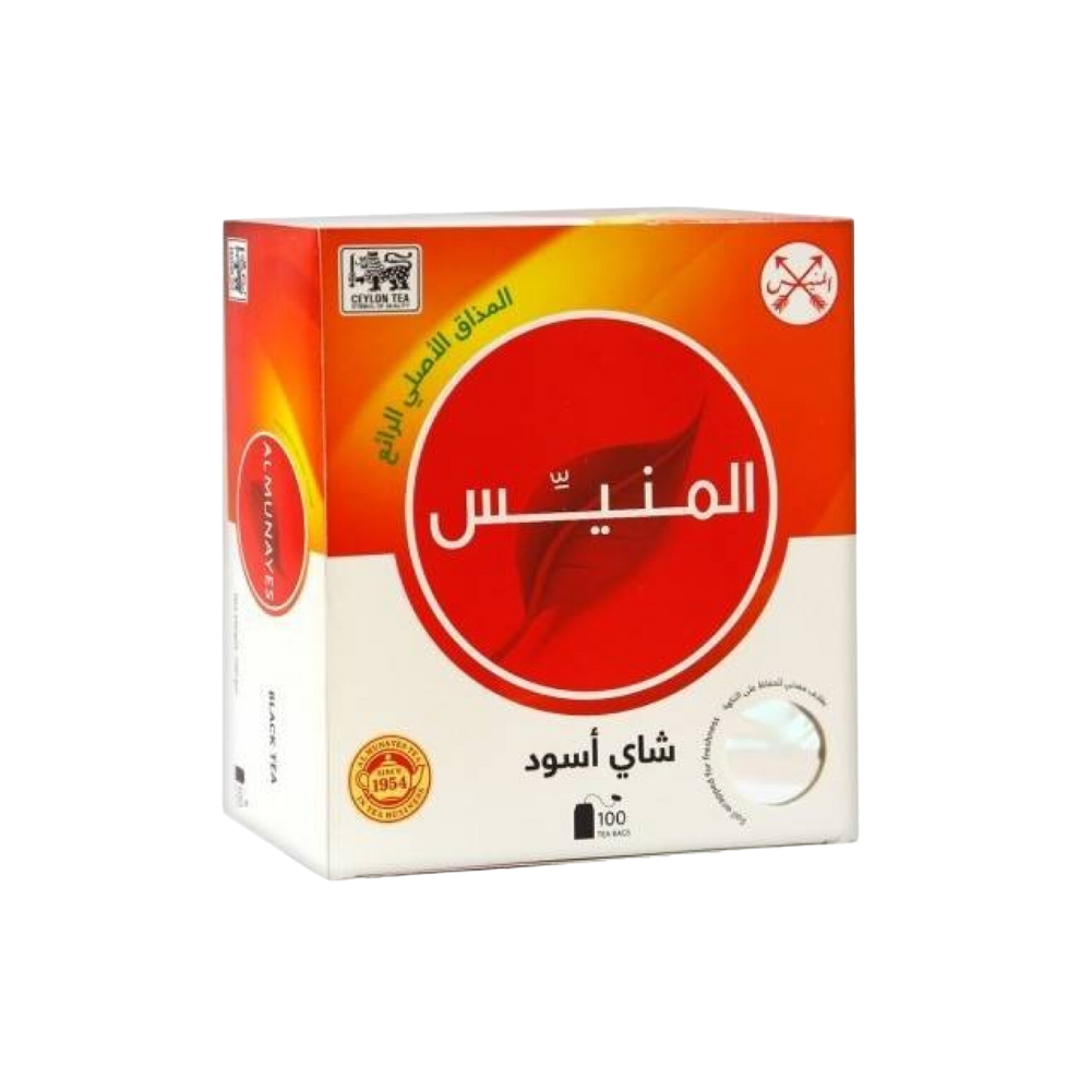 شاي المنيس الأسود