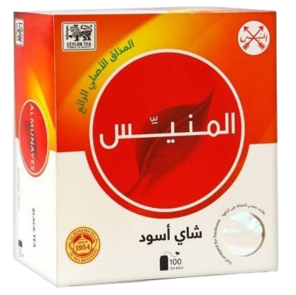 شاي المنيس الأسود