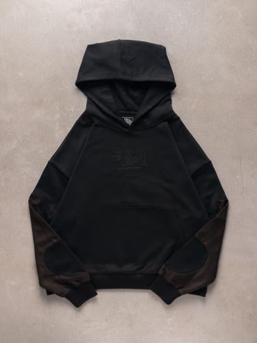 Black hoodie W25